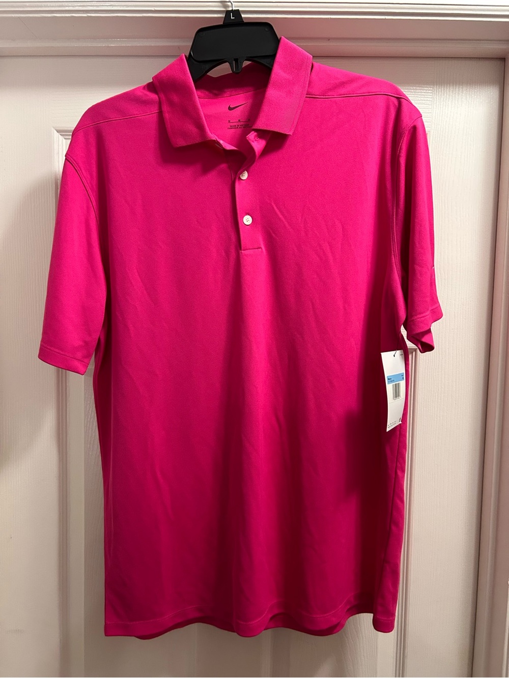 Nike Men’s Pink Dri-FIT Golf Polo NWT Mens Size Medium